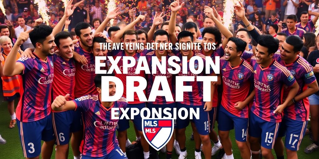 San Diego FC players celebrating during MLS Expansion Draft.