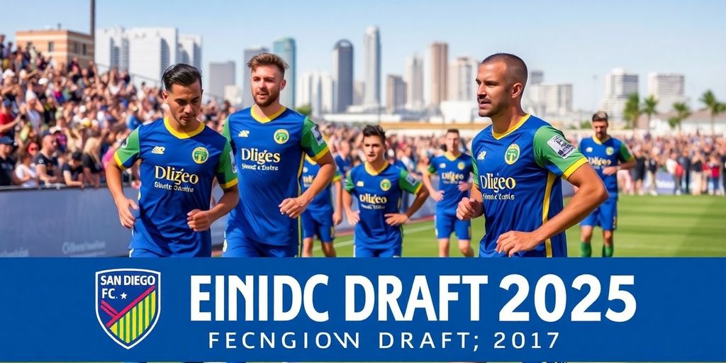 San Diego FC players ready for MLS Expansion Draft 2025.