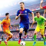 Major League Soccer players in action during transfer season.