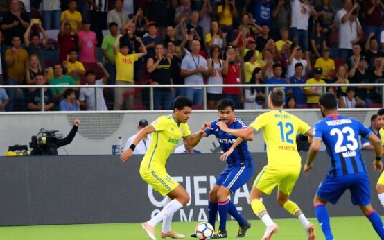 Players in action during Inter Miami vs Club America match.