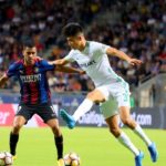 Players from Inter Miami and Charlotte FC in action.